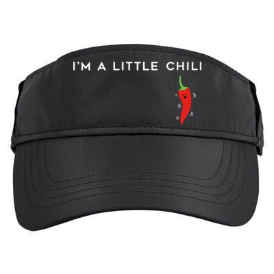 I'm A Little Chili Red Hot Pepper Funny Adult Drive Performance Visor