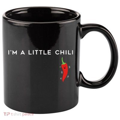 I'm A Little Chili Red Hot Pepper Funny 11oz C Handle Ceramic Mug