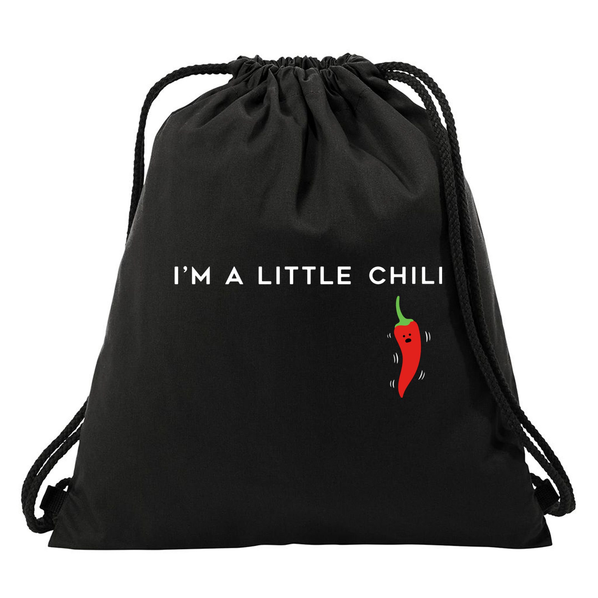 I'm A Little Chili Red Hot Pepper Funny Drawstring Bag