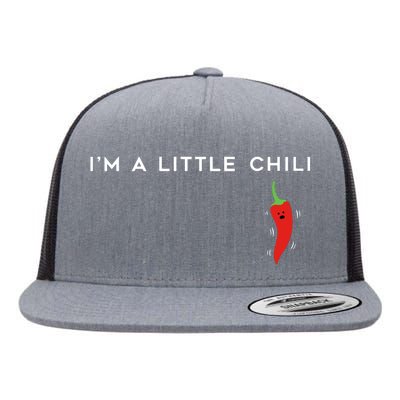 I'm A Little Chili Red Hot Pepper Funny Flat Bill Trucker Hat