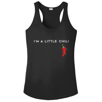 I'm A Little Chili Red Hot Pepper Funny Ladies PosiCharge Competitor Racerback Tank