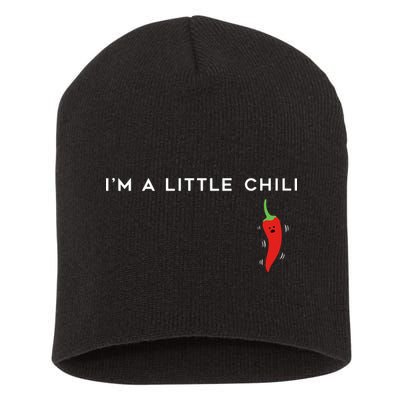 I'm A Little Chili Red Hot Pepper Funny Short Acrylic Beanie