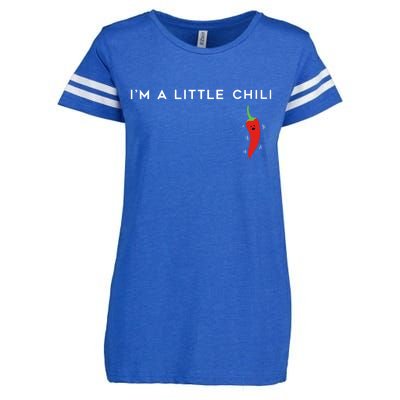 I'm A Little Chili Red Hot Pepper Funny Enza Ladies Jersey Football T-Shirt