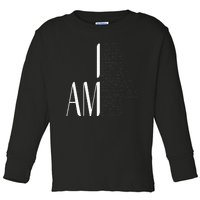 I Am Loved I Am Strong Important Courageous Enough Worthy Toddler Long Sleeve Shirt