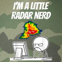 I’M A Little Radar Nerd Legacy Tie Dye Trucker Hat