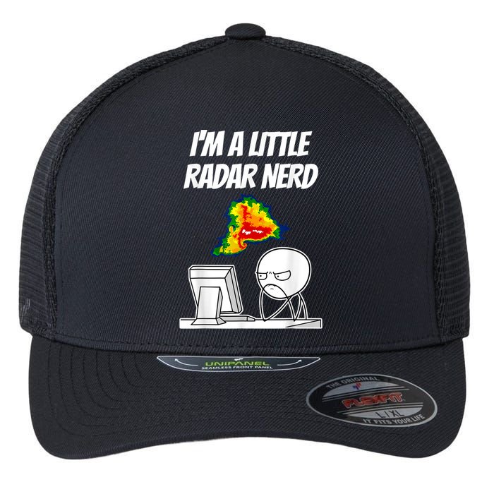 I’M A Little Radar Nerd Flexfit Unipanel Trucker Cap