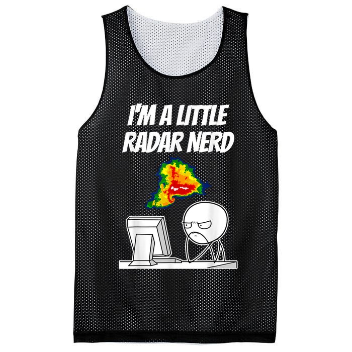 I’M A Little Radar Nerd Mesh Reversible Basketball Jersey Tank