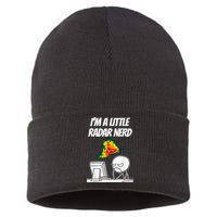 I’M A Little Radar Nerd Sustainable Knit Beanie