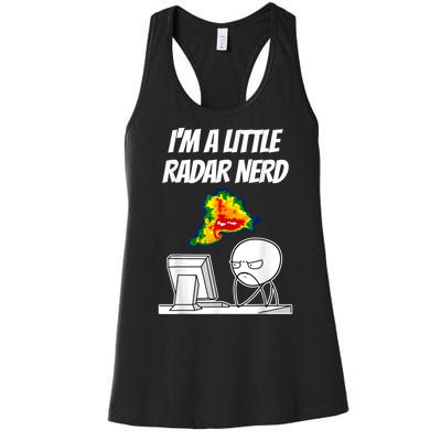 I’M A Little Radar Nerd Women's Racerback Tank