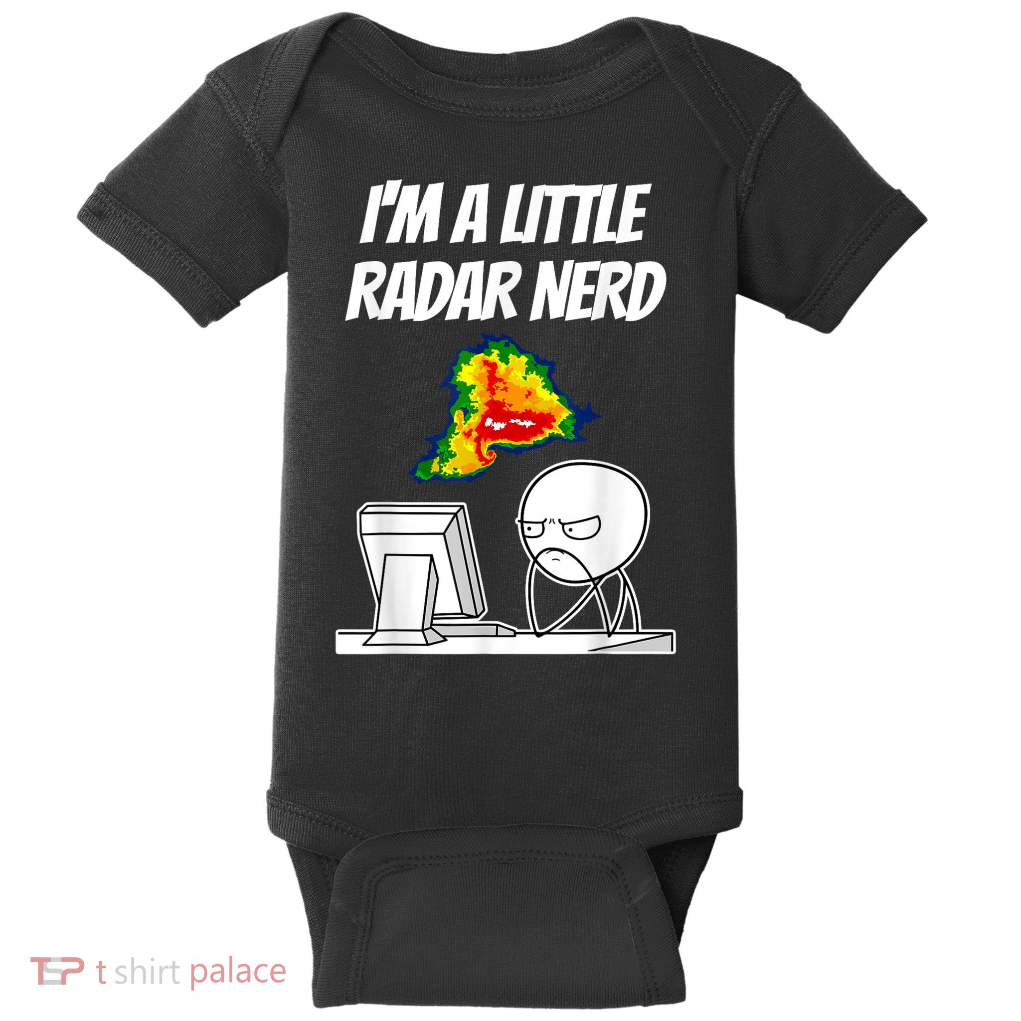 I’M A Little Radar Nerd Baby Bodysuit