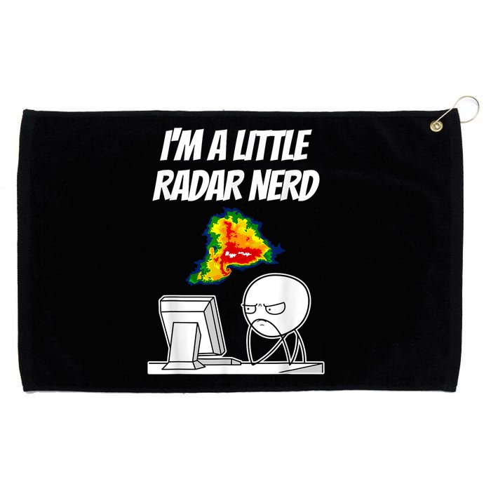 I’M A Little Radar Nerd Grommeted Golf Towel