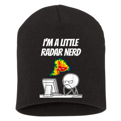 I’M A Little Radar Nerd Short Acrylic Beanie