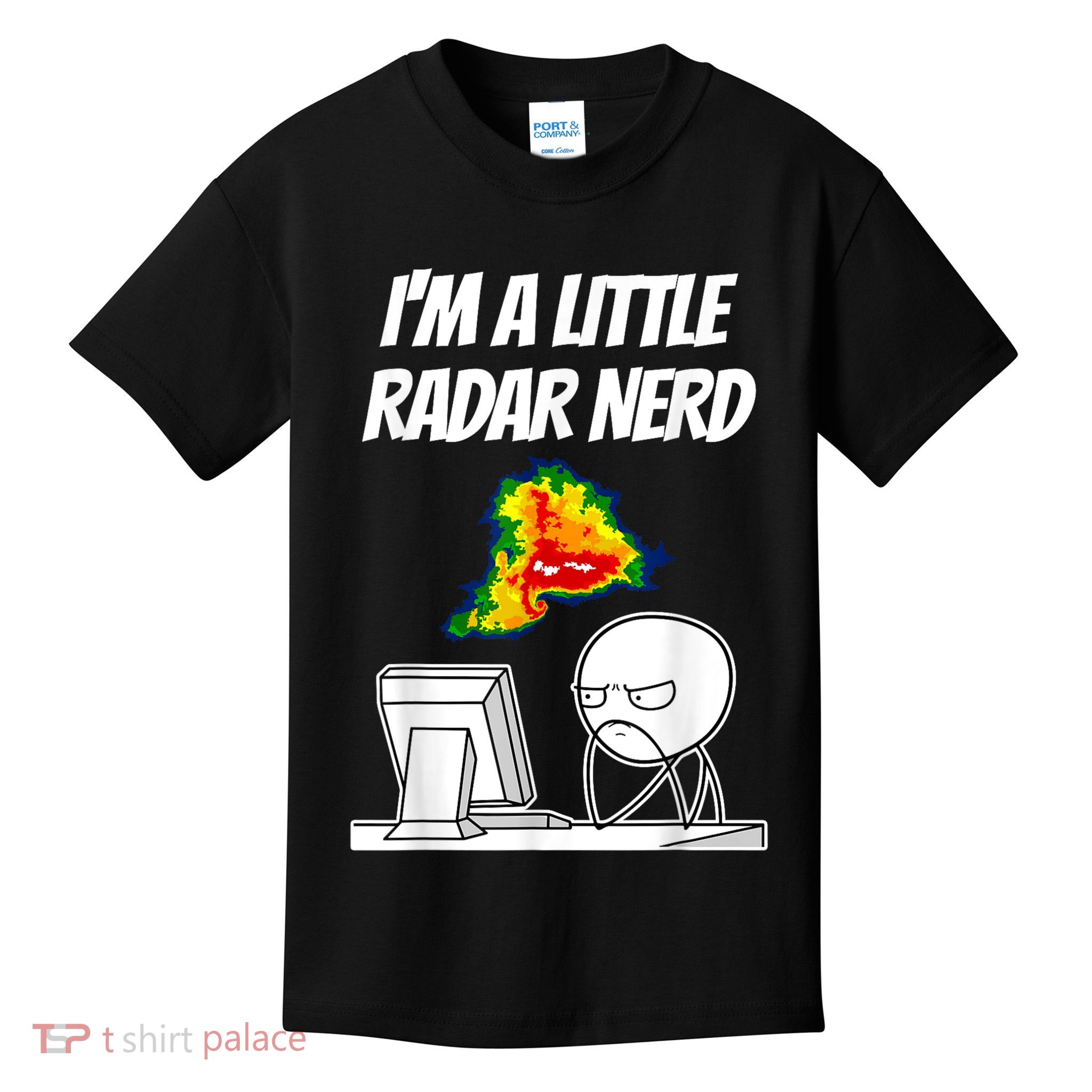 I’M A Little Radar Nerd Kids T-Shirt