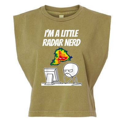 I’M A Little Radar Nerd Garment-Dyed Women's Muscle Tee