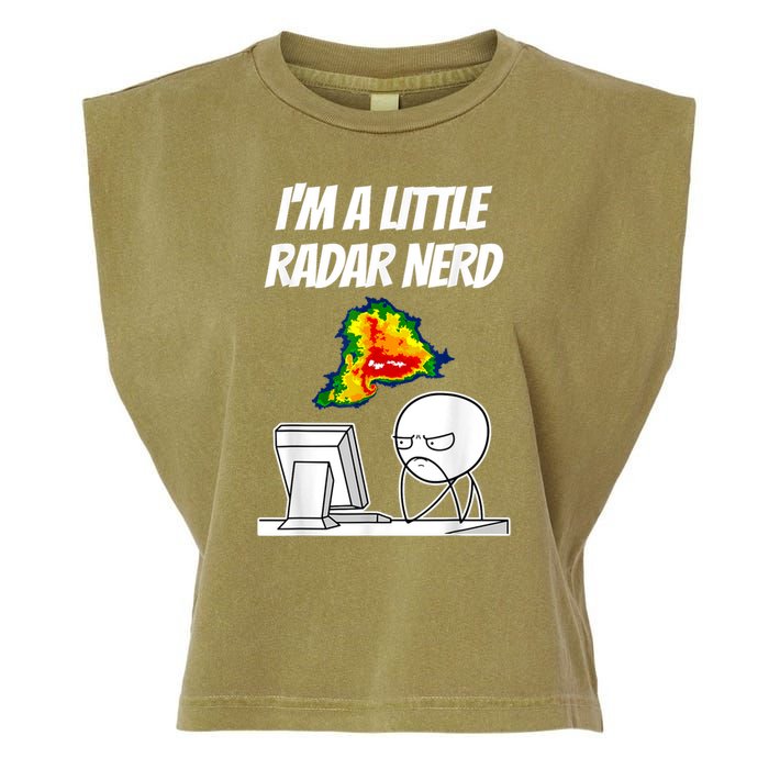 I’M A Little Radar Nerd Garment-Dyed Women's Muscle Tee