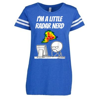 I’M A Little Radar Nerd Enza Ladies Jersey Football T-Shirt