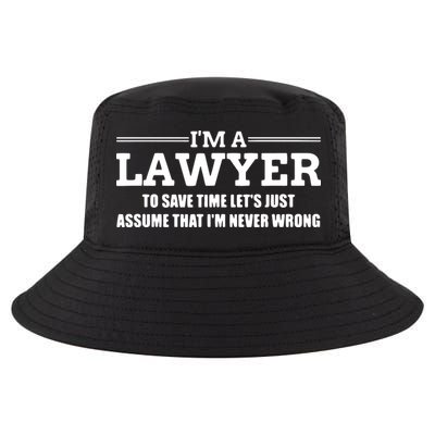 Im A Lawyer Attorney Legal And Gift Cool Comfort Performance Bucket Hat