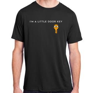 IM A Little Door Key Nerdy Bad Dorky Mom Dad Funny Costume Adult ChromaSoft Performance T-Shirt