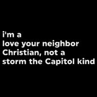 I’M A Love Your Neighbor Christian Not A Storm Capitol Kind Cooling Performance Crew T-Shirt