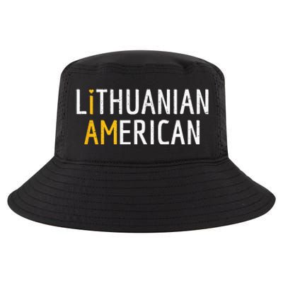 I Am Lithuanian American Lithuania And America Pride Cool Comfort Performance Bucket Hat