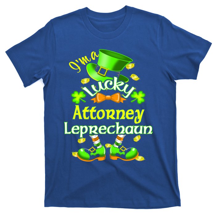 I'm A Lucky Attorney St Patrick's Leprechaun Costume Cool Gift T-Shirt