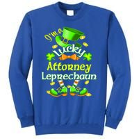 I'm A Lucky Attorney St Patrick's Leprechaun Costume Cool Gift Tall Sweatshirt