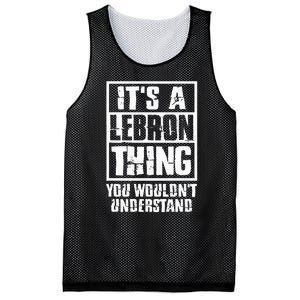 It's A LeBron Thing You Wouldn't Understand Mesh Reversible Basketball Jersey Tank