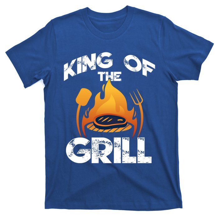 I Am Licence Griller King Of The Grill Illustration Graphic Gift T-Shirt