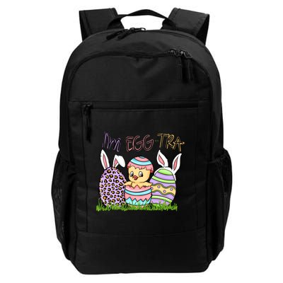 I’m A Little Eggstra Funny Easter Bunny Cute Easter Day Backpack