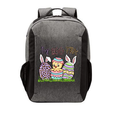 I’m A Little Eggstra Funny Easter Bunny Cute Easter Day Vector Backpack