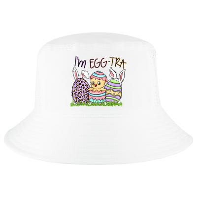 I’m A Little Eggstra Funny Easter Bunny Cute Easter Day Cool Comfort Performance Bucket Hat