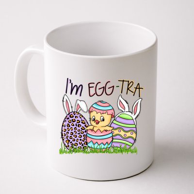 I’m A Little Eggstra Funny Easter Bunny Cute Easter Day Mug