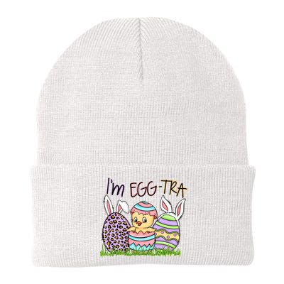 I’m A Little Eggstra Funny Easter Bunny Cute Easter Day Beanie