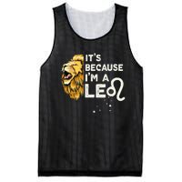 Im A Leo Zodiac Sign Astrology July August Birthday Leo Mesh Reversible Basketball Jersey Tank