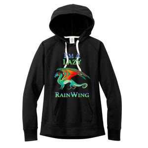 I Am Lazy Rainwing Women's Fleece Hoodie