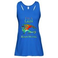 I Am Lazy Rainwing Ladies Essential Flowy Tank