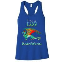 I Am Lazy Rainwing Women's Racerback Tank