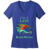 I Am Lazy Rainwing Women's V-Neck T-Shirt