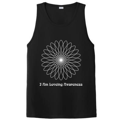 I Am Loving Awareness Ram Dass Teaching Tra And Dala Gift PosiCharge Competitor Tank