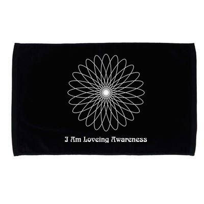 I Am Loving Awareness Ram Dass Teaching Tra And Dala Gift Microfiber Hand Towel