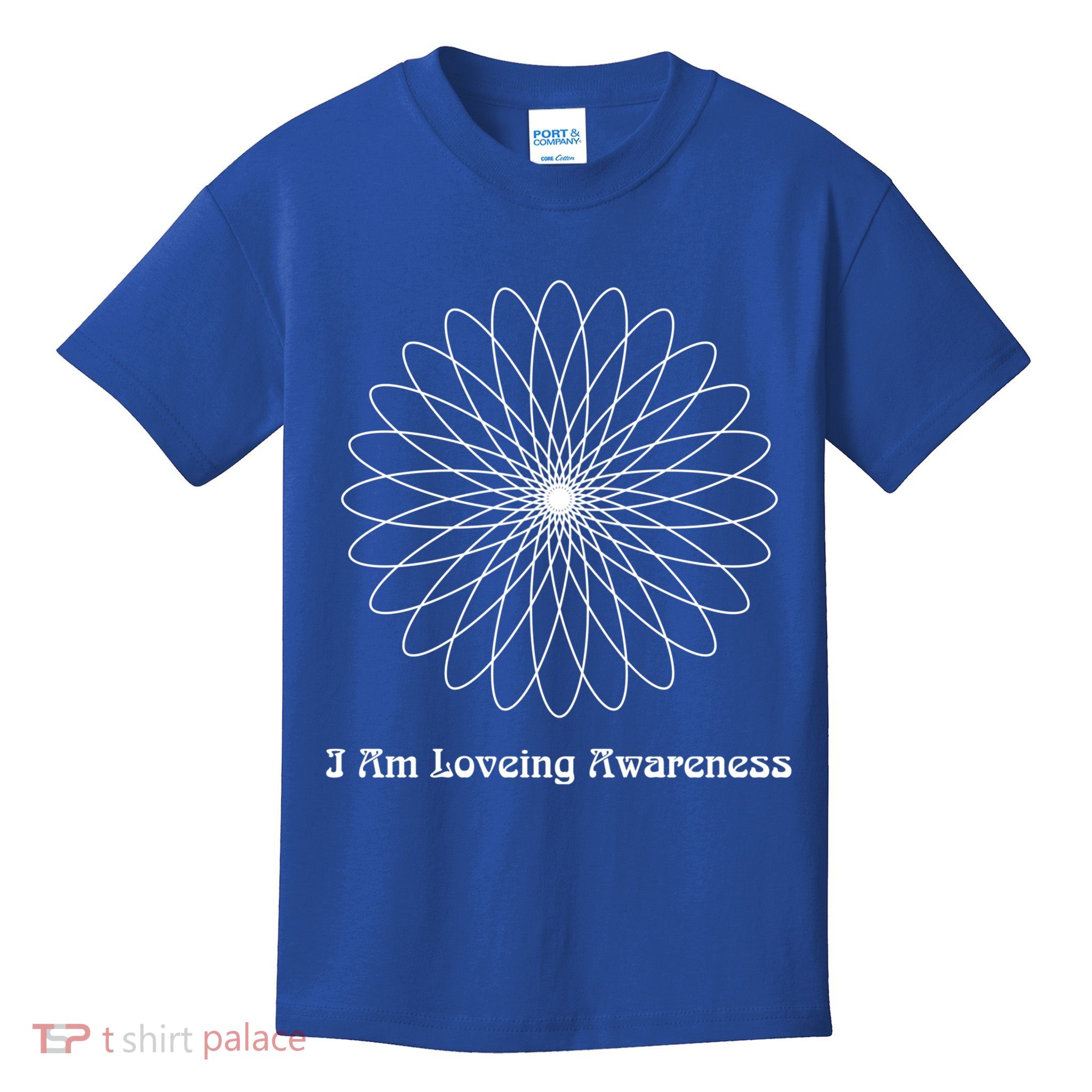 I Am Loving Awareness Ram Dass Teaching Tra And Dala Gift Kids T-Shirt
