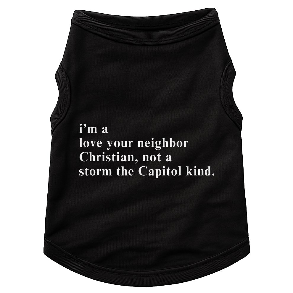 IM A Love Your Neighbor Christian Gift Doggie Tank