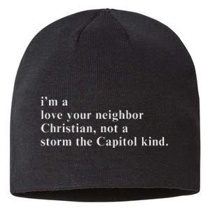 IM A Love Your Neighbor Christian Gift Sustainable Beanie