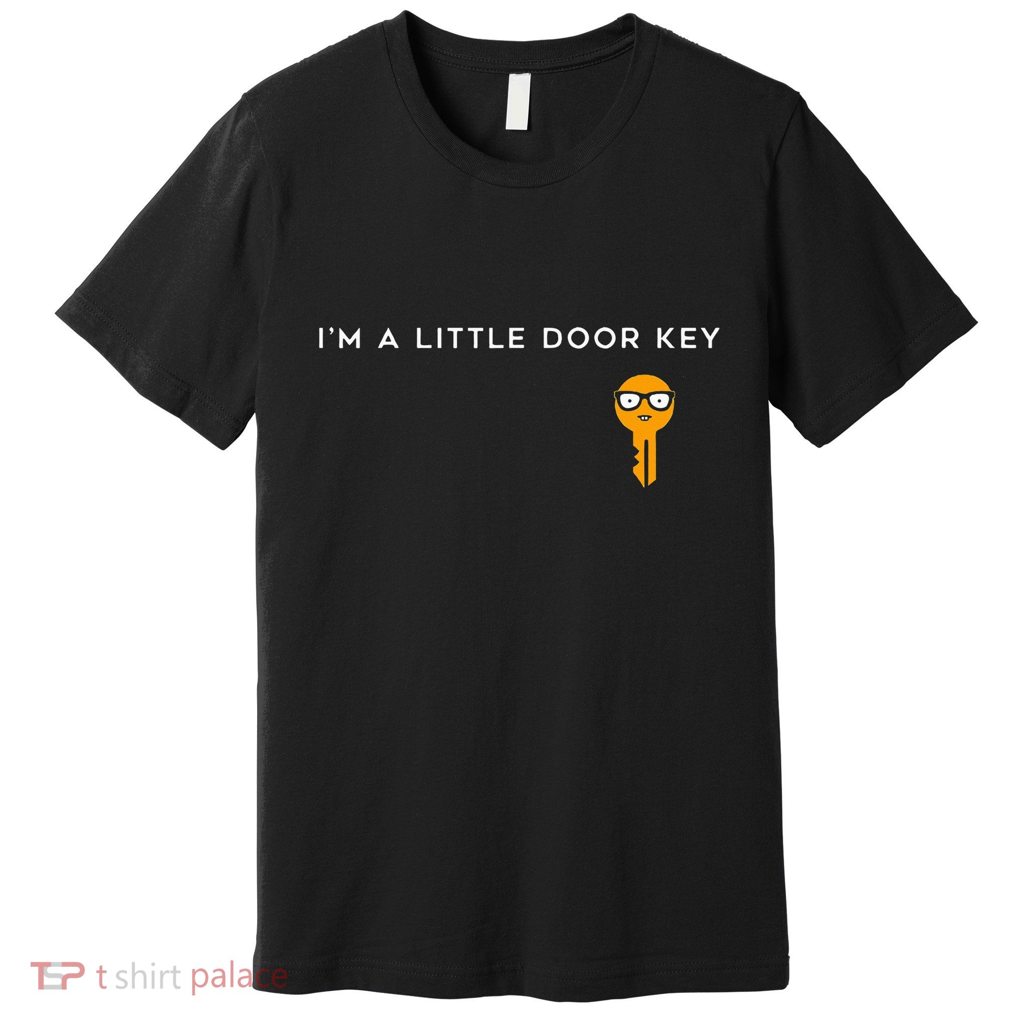 IM A Little Door Key Nerdy Bad Dorky Mom Dad Funny Premium T-Shirt