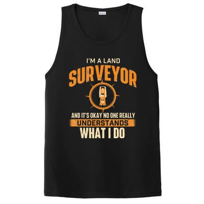 I'm A Land Surveyor Land Examiner Cartographer Surveying PosiCharge Competitor Tank