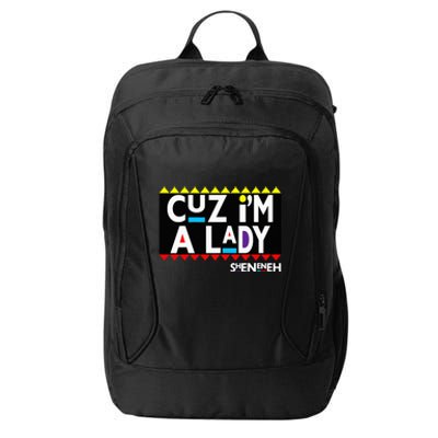 Im A Lady 90s Black Sitcom Lover Urban Clothing City Backpack