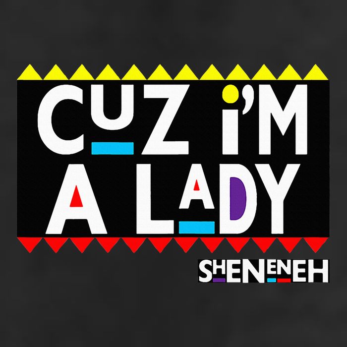 Im A Lady 90s Black Sitcom Lover Urban Clothing 11oz C Handle Ceramic Mug
