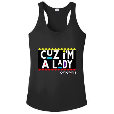 Im A Lady 90s Black Sitcom Lover Urban Clothing Ladies PosiCharge Competitor Racerback Tank