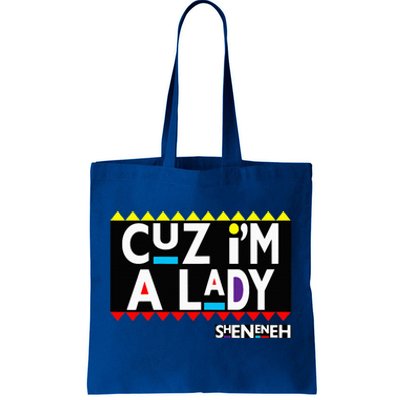 Im A Lady 90s Black Sitcom Lover Urban Clothing Tote Bag