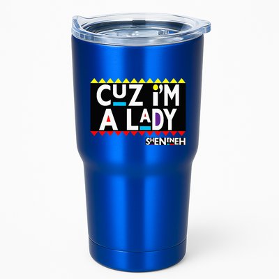 Im A Lady 90s Black Sitcom Lover Urban Clothing Tumbler